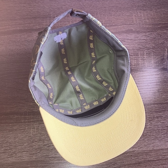 EUC Mens Witt Yellow & Olive Green OSFA Punta Cana Hat - Picture 5 of 8